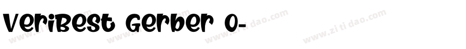 VeriBest Gerber 0字体转换